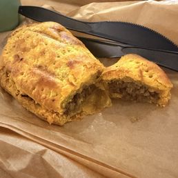 Jerk chicken Pattie Jerk chicken Pattie