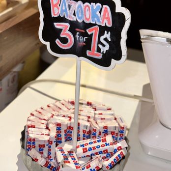Mr Bean Coffee Shop - Bazooka Gum on Desk - Coffee & Tea Near Me - Miami, Florida Mr Bean Coffee Shop - Bazooka Gum on Desk - Coffee & Tea Near Me - Miami, Florida