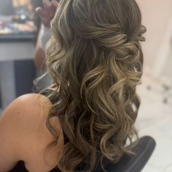 The Blowout - Bridesmaid updo - Blow Dry/Out Services Near Me - Elk Grove, California