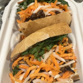 Saigon On 7th - Grilled Pork Banh Mi - Vietnamese Near Me - Austin, Texas