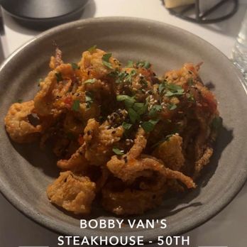Bobby Van's Steakhouse - Sweet Chili Tossed Calamari - Steakhouses Near Me - New York, New York