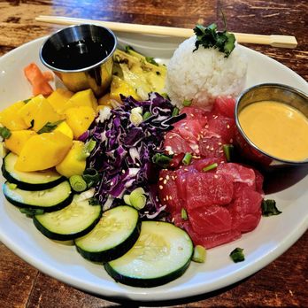 Zero One Ale House - Ahi Tuna Poke Bowl - Breweries Near Me - San Angelo, Texas Zero One Ale House - Ahi Tuna Poke Bowl - Breweries Near Me - San Angelo, Texas