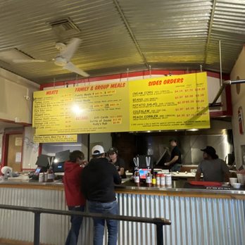 Rudy's - Order area and their menu - Barbeque Near Me - San Antonio, Texas