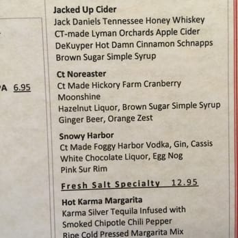 Fresh Salt - Bar drink - Seafood Near Me - Old Saybrook, Connecticut