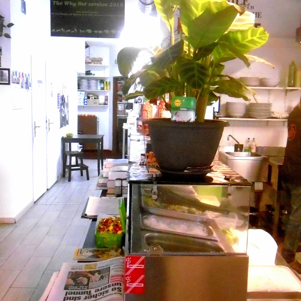 HEY!! - Making my dinner in the open kitchen behind the counter - Vietnamese Near Me - Vienna, 9