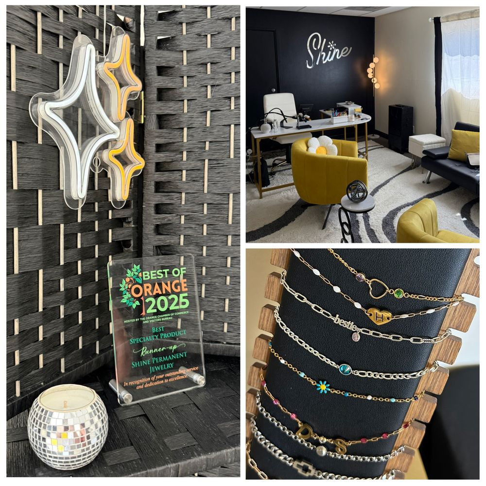 Shine Permanent Jewelry Logo