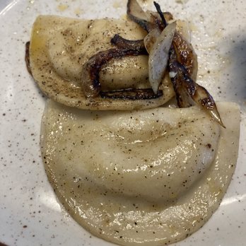 Schnitzel House - Homemade Periogies: out of this world. - German Near Me - Fort Myers Beach, Florida