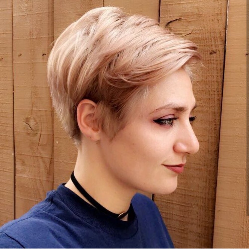 Transition from red to blonde...little rose gold:) Transition from red to blonde...little rose gold:)