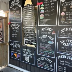 The Ice Cream Tank - Menu
