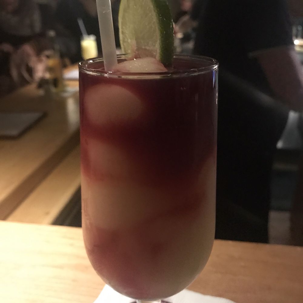 Tomasita's - margarita with sangria - New Mexican Cuisine Near Me - Santa Fe, New Mexico Tomasita's - margarita with sangria - New Mexican Cuisine Near Me - Santa Fe, New Mexico