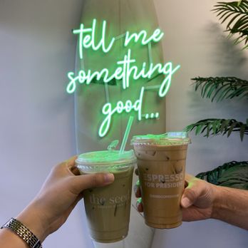 the seed. - Jupiter - Cherry blossom matcha and Cinnamon Toast Crunch latte - Juice Bars & Smoothies Near Me - Jupiter, Florida