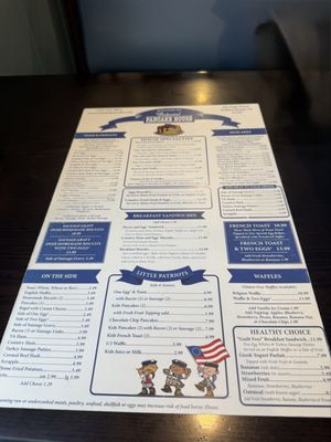 Menu photo 1 Colonial Pancake House Williamsburg, VA Menu photo 1 Colonial Pancake House Williamsburg, VA