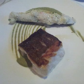 Restaurant Mark Greenaway - Cod fillet with clam chowder! - Scottish Near Me - Edinburgh, EDH
