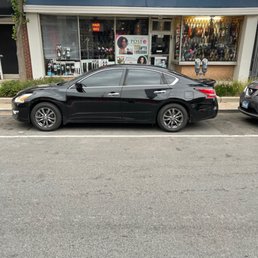 My car after a Thompson's touch detailed cleaning