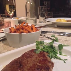 Cowshed - Very good rib eye steak with sweet potato chips for great price (for restaurants)