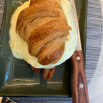 Provisional Kitchen - The provisional egg sandwich on a croissant - Breakfast & Brunch Near Me - San Diego, California Provisional Kitchen - The provisional egg sandwich on a croissant - Breakfast & Brunch Near Me - San Diego, California