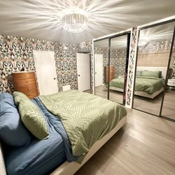 Majestic Wallpaper - My newly wallpapered bedroom!