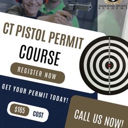 Shooting Sports Academy - The best value pistol permit training you can get in CT. Our goal is your comprehension of safety and accuracy.