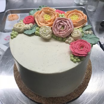 Sweet Heather Anne - Modern Buttercream Flower cake workshop. My final creation! - Bakeries Near Me - Ann Arbor, Michigan Sweet Heather Anne - Modern Buttercream Flower cake workshop. My final creation! - Bakeries Near Me - Ann Arbor, Michigan