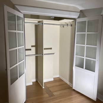 Custom Carpentry Kroll Building - This image does not do justice to the many details made to make this closet perfect for me and my husband! - Tiling Near Me - Garfield, New Jersey