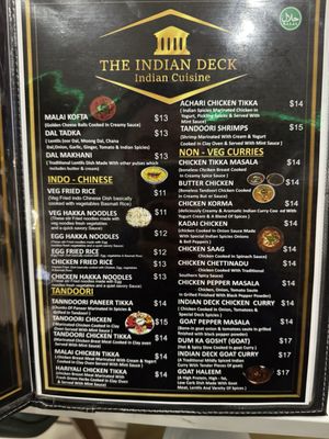 Menu photo 2 The Indian Deck Houston, TX