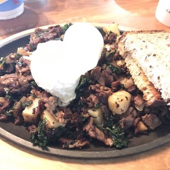 Pickle Jar Kitchen - Roast beef and kale hash.. - New American Near Me - Falmouth, Massachusetts