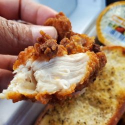 Cheeseburger Bobby's - Chicken Tenders are 100% white meat and hand breaded.