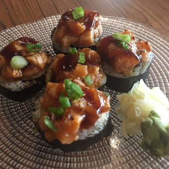 Sushi Shop - Teriyaki salmon roll...delicious! - Sushi Bars Near Me - Montreal, Quebec Sushi Shop - Teriyaki salmon roll...delicious! - Sushi Bars Near Me - Montreal, Quebec