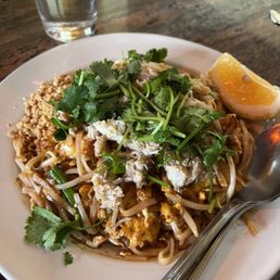 Crab Pad Thai Crab Pad Thai