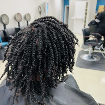 Aspen Beauty Academy - Laurel - Natural twisted hair style. Lasted about one month - Hair Salons Near Me - Laurel, Maryland