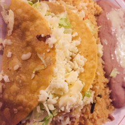 10. 3 Beef Tacos Combo Dinner