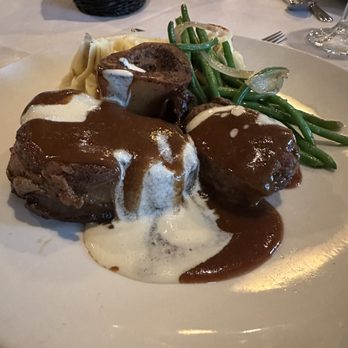 Theodores’ Dining Room - Bison Osso Bucco - New American Near Me - Medora, North Dakota Theodores’ Dining Room - Bison Osso Bucco - New American Near Me - Medora, North Dakota