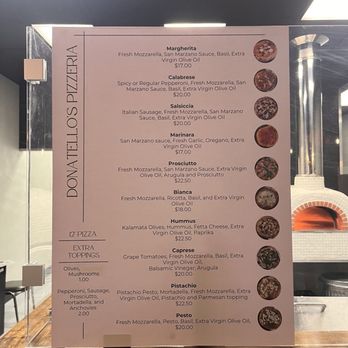 Donatello's Pizzeria - Menu - Italian Near Me - Redding, California