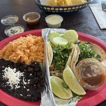 Chungas - Chicken and beef taco plate - Mexican Near Me - Salt Lake City, Utah Chungas - Chicken and beef taco plate - Mexican Near Me - Salt Lake City, Utah