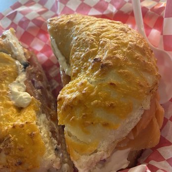 Kokobelli Bagel Cafe - Lox bagel sandwich w/cheese bagel - Bagels Near Me - Mesa, Arizona