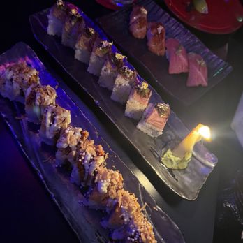 Haii Keii - Some of the nigiri, sashimi and or maki. Can't remember which ones. - Sushi Bars Near Me - Houston, Texas Haii Keii - Some of the nigiri, sashimi and or maki. Can't remember which ones. - Sushi Bars Near Me - Houston, Texas