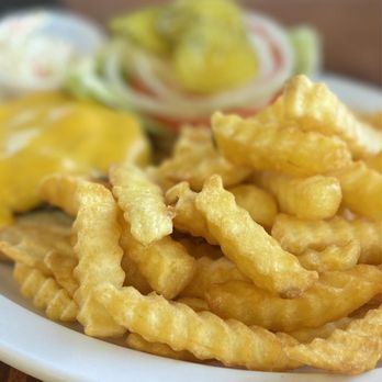 Gaby's Family Restaurant - LOVE! Fries are a crinkle cut, cooked perfectly yum yum yum! :)' - American Near Me - Clearwater, Florida