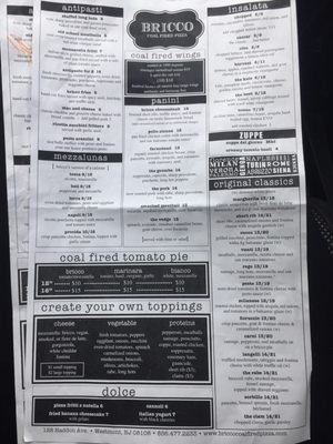 Menu photo 7 Bricco Coal Fired Pizza Westmont, NJ Menu photo 7 Bricco Coal Fired Pizza Westmont, NJ