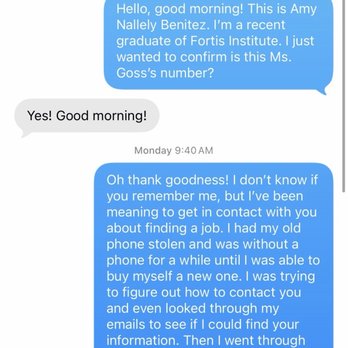 Fortis College - her not replying to me shows it's been an hour since she said she'd call - Colleges & Universities Near Me - Houston, Texas Fortis College - her not replying to me shows it's been an hour since she said she'd call - Colleges & Universities Near Me - Houston, Texas
