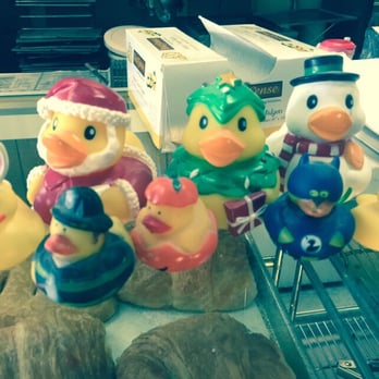 Donut Spot - Cute duckies on the countertop for display! - Donuts Near Me - Orangevale, California Donut Spot - Cute duckies on the countertop for display! - Donuts Near Me - Orangevale, California