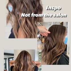 The Salon at Mill Creek Town Center - Inspiration. End result looked red???