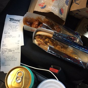 Sonic Drive-In - Meal order. - Fast Food Near Me - Merced, California