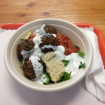 Midpoint Breakfast and Grill - Falafel Bowl - Mediterranean Near Me - Princeton, New Jersey Midpoint Breakfast and Grill - Falafel Bowl - Mediterranean Near Me - Princeton, New Jersey