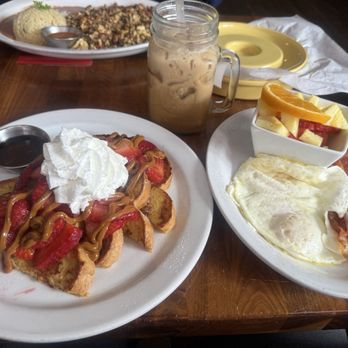 Cafe De Olla - Sweet Temptation French Toast Iced Cafe de Olla - American Near Me - Burbank, California