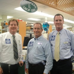 Burke's Main Street Pharmacy - Owner David Burke, Congressman Joe Wilson and Owner Tim Burke