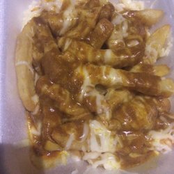 Best Kebab - A small chips cheese & curry sauce £4.95 What a rip off