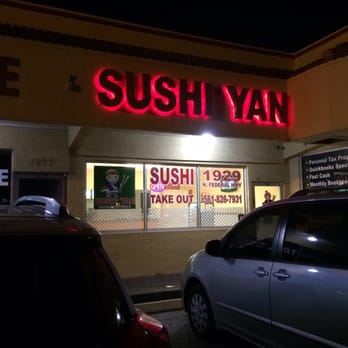 Sushi Yan - Tucked in the corner of a strip mall - Japanese Near Me - Boca Raton, Florida