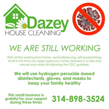 Dazey House Cleaning - Cleaning during Covid-19 - Home Cleaning Near Me Dazey House Cleaning - Cleaning during Covid-19 - Home Cleaning Near Me