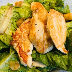 Cafe Du Soleil - Grilled chicken Caesar salad
