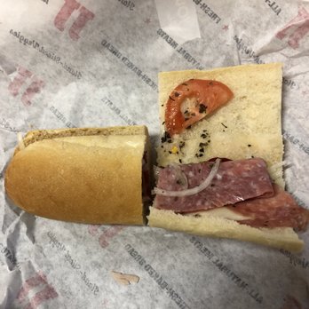 Jimmy John's - Italian Little John, no lettuce, easy tomato - Delis Near Me - Chesapeake, Virginia
